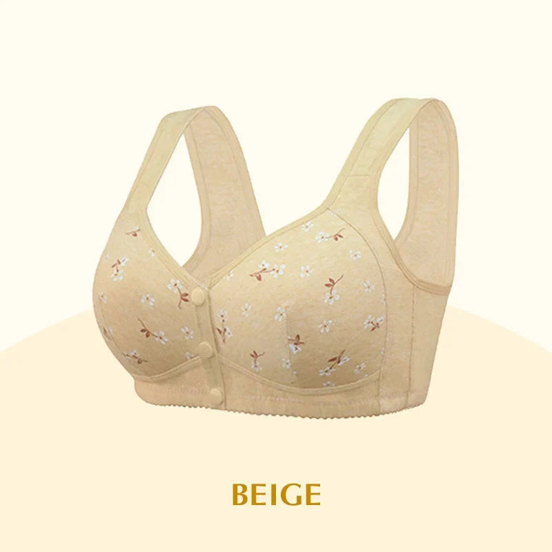 Buy 2 Get 1 Free | 2026 New Anti Sagging Front Open Button Bra
