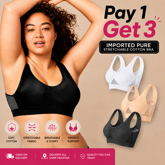 BUY 1 Get 2 FREE Breathable Cool Liftup Air Bra