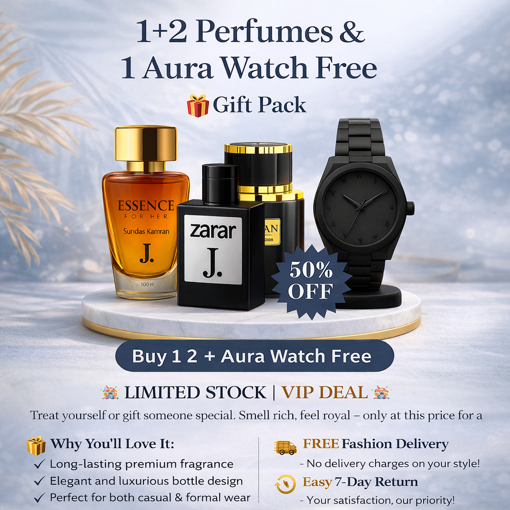 𝐁𝐮𝐲 1 𝐏𝐞𝐫𝐟𝐮𝐦𝐞 & 𝐆𝐞𝐭 2 𝐏𝐞𝐫𝐟𝐮𝐦𝐞𝐬 + 𝐅𝐑𝐄𝐄 𝐀𝐮𝐫𝐚 𝐖𝐚𝐭𝐜𝐡 – 𝐋𝐮𝐱𝐮𝐫𝐲 𝐆𝐢𝐟𝐭 𝐏𝐚𝐜𝐤