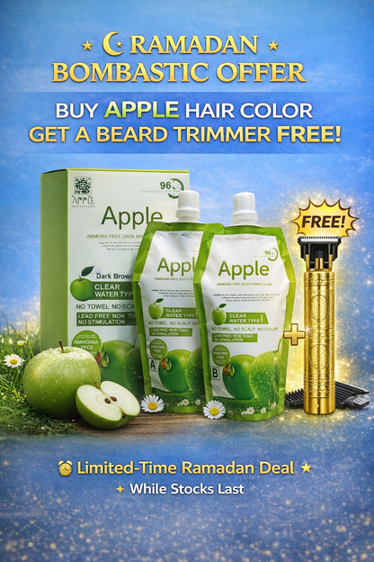 Original Apple Hair Color + 𝐅𝐫𝐞𝐞 𝐓𝐫𝐢𝐦𝐞𝐫