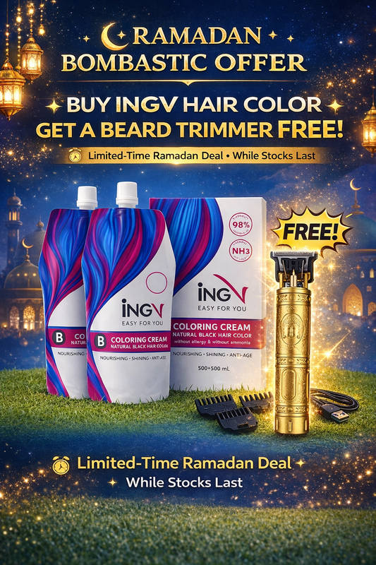 INGV Hair Colour 1000ml + Free Trimmer