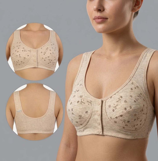 2026 New Anti Sagging Front Open Button Bra
