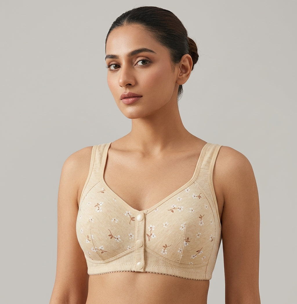 2026 New Anti Sagging Front Open Button Bra