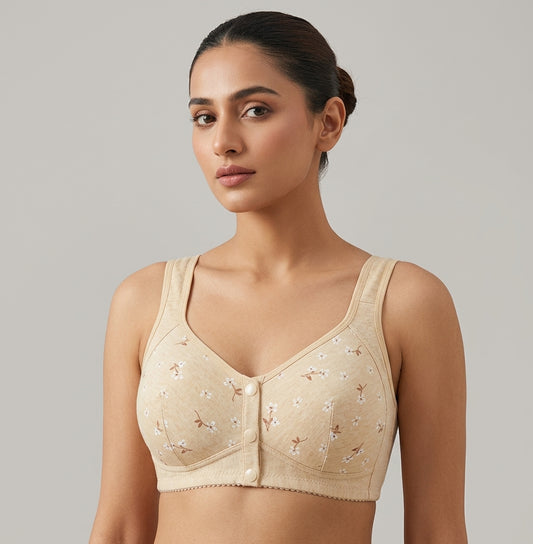 2026 New Anti Sagging Front Open Button Bra