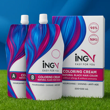 INGV Hair Colour 1000ml + Free Trimmer