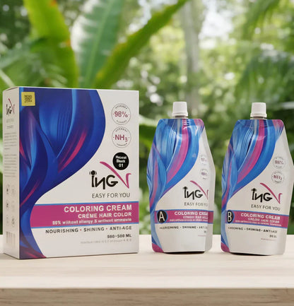 INGV Hair Colour 1000ml + Free Trimmer