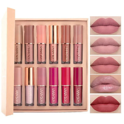 Mocallure Transparent Clear Lip Gloss Set