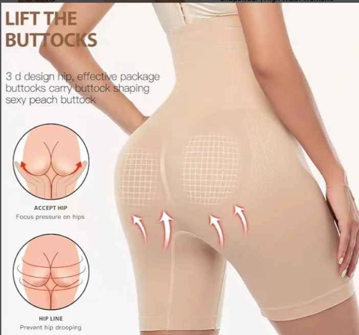 Body Shaper with huk eamless Shapewear | High Waist Women's Corset for Flat Belly