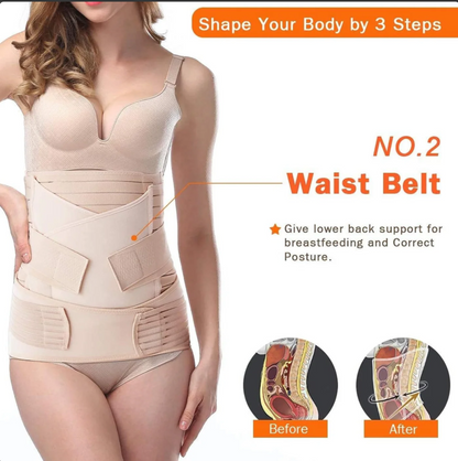 3 IN 1 POSTPARTUM BELLY SUPPORT RECOVERY BELLY/WAIST/PELVIS BELT
