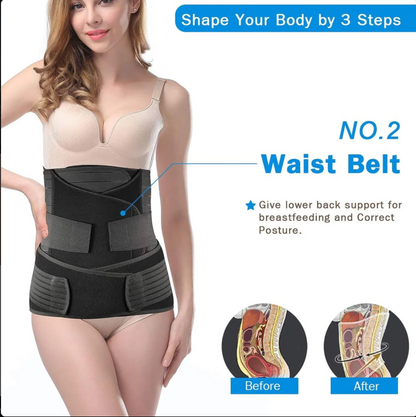 3 IN 1 POSTPARTUM BELLY SUPPORT RECOVERY BELLY/WAIST/PELVIS BELT