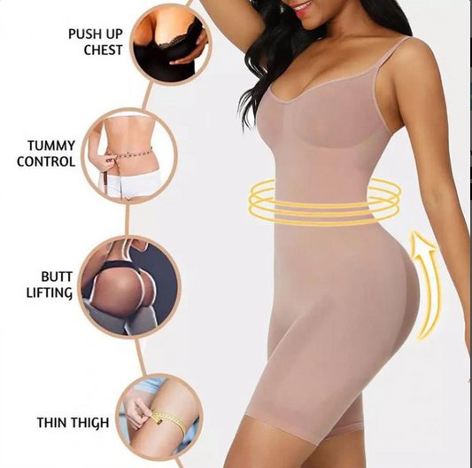 Full Body Push-Up Tummy & Thigh Slimmer Shapewear