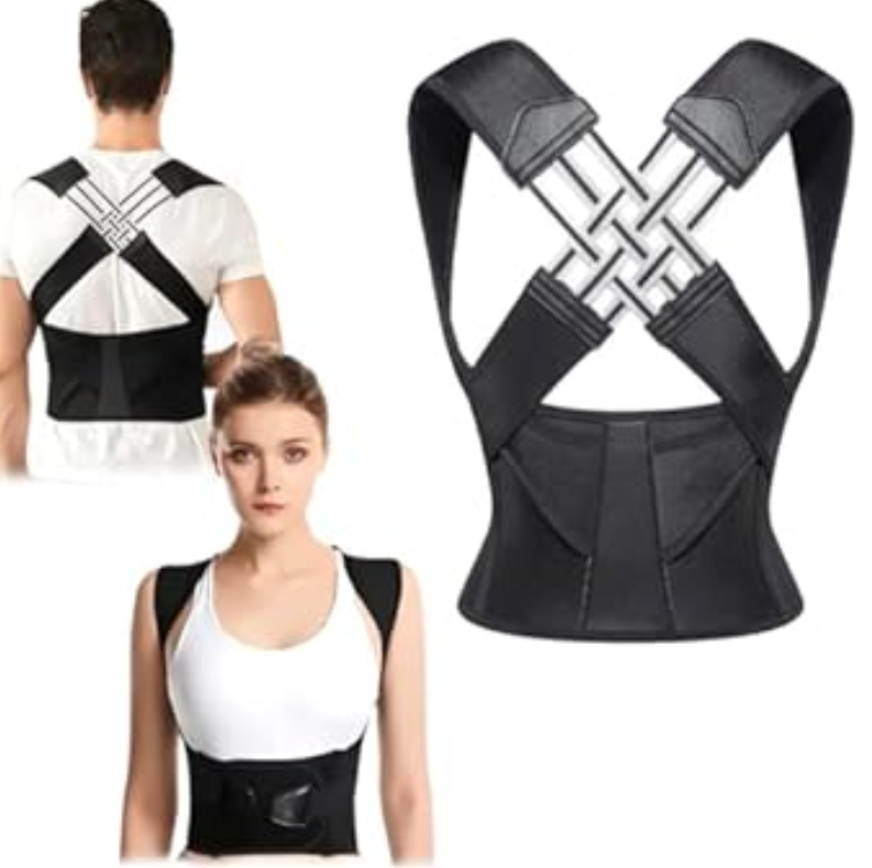 Adjustable Shoulder Strap Corset, For Women & Men