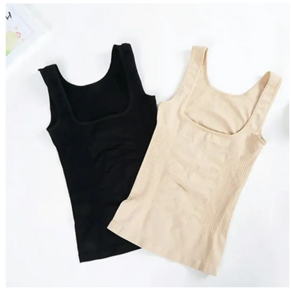 Seamless Tummy Control Body Shaper Vest for Women