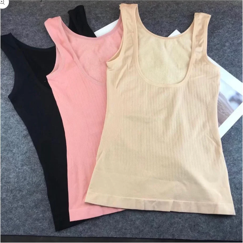Seamless Tummy Control Body Shaper Vest for Women