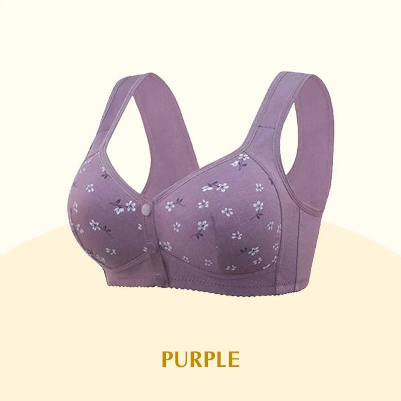 2026 New Anti Sagging Front Open Button Bra