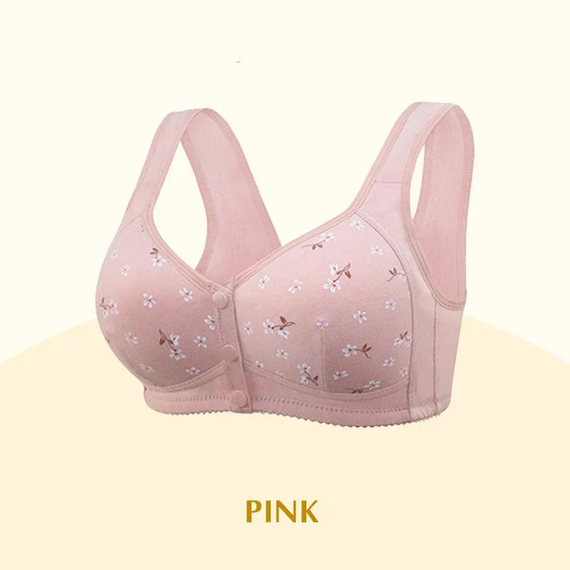 2026 New Anti Sagging Front Open Button Bra